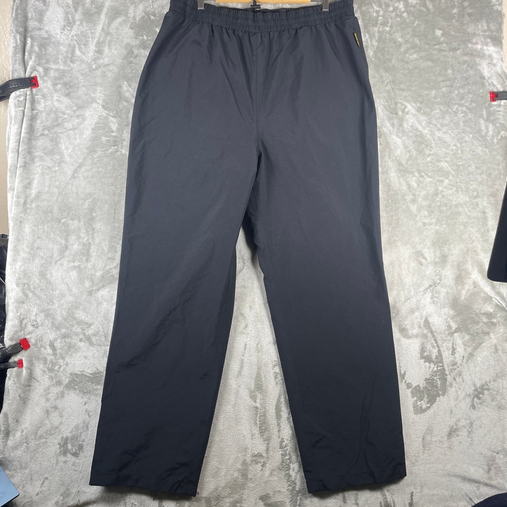 Cabelas Gore-Tex Rain Pants Men 2XL Tall Black Waterproof Nylon Shell